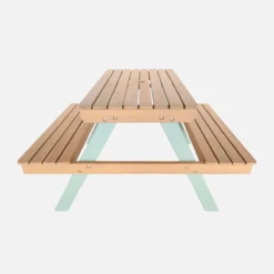 sweeek Tavolo da picnic in legno per bambini, 4 posti