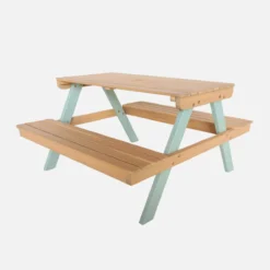 sweeek Tavolo da picnic in legno per bambini, 4 posti
