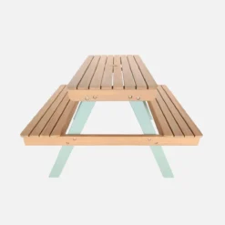 sweeek Tavolo da picnic in legno per bambini, 2 posti a sedere