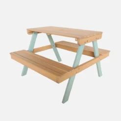sweeek Tavolo da picnic in legno per bambini, 2 posti a sedere