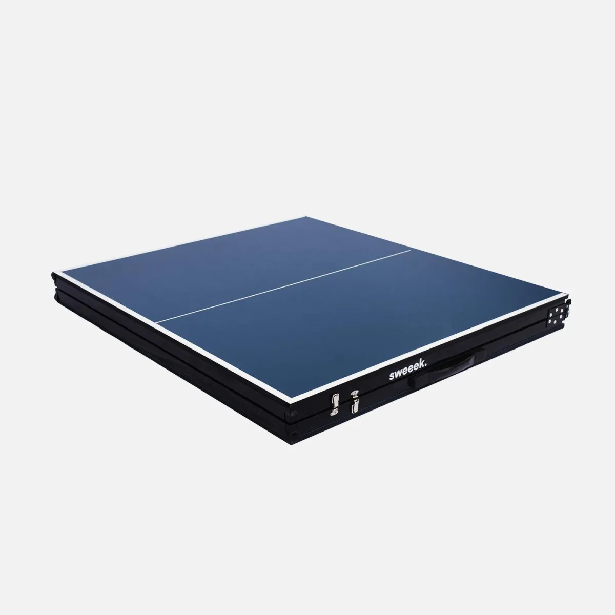 sweeek Tavolo da ping pong per interni con 2 racchette e 3 palline, 180cm