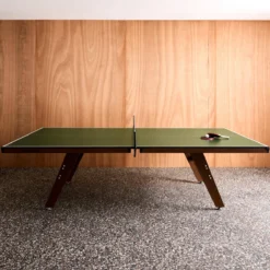 sweeek Tavolo da ping pong per interni deluxe con 2 racchette e 3 palline, 274cm