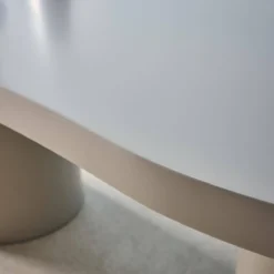 sweeek Tavolo da pranzo in legno d'hevea 8 posti, 210cm