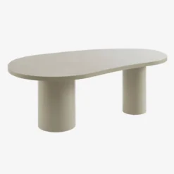 sweeek Tavolo da pranzo in legno d'hevea 8 posti, 210cm