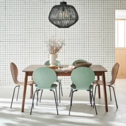 sweeek Tavolo da pranzo rettangolare allungabile, 6-8 posti