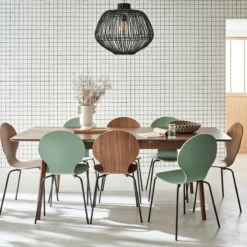 sweeek Tavolo da pranzo rettangolare allungabile, 6-8 posti