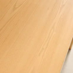 sweeek Tavolo da pranzo rettangolare in legno di hevea di 6 posti