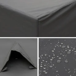 sweeek Telo di protezione per mobili da giardino Genova/Brescia, 96x82x66cm