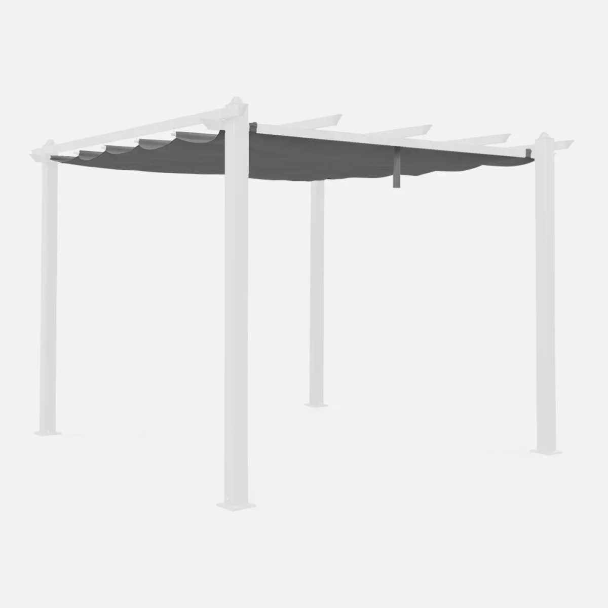 sweeek Telone per pergola condate in poliestere 3x3 m