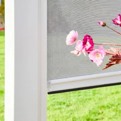 sweeek Tenda laterale avvolgibile alluminio e textilene per pergola, 4m