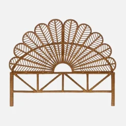 Testata in rattan scuro