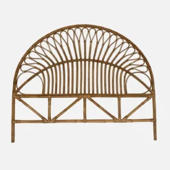 Testata in rattan scuro