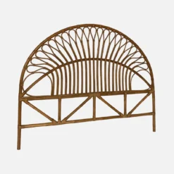 Testata in rattan scuro