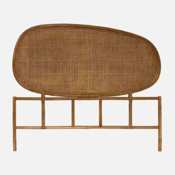 Testata in rattan scuro