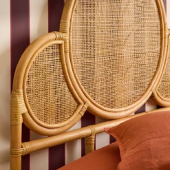 sweeek Testiera esotica in rattan