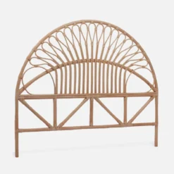 Testiera in rattan naturale per la camera per bambini