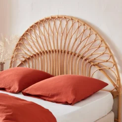 Testiera in rattan naturale per la camera per bambini