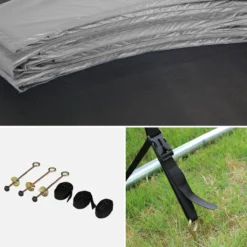 sweeek Trampolino 250cm con confezione di accessori