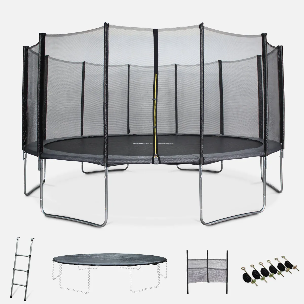 sweeek Trampolino 490cm con confezione di accessori