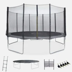 sweeek Trampolino 460cm con pacchetto di accessori