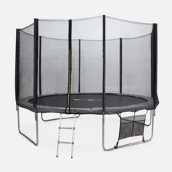 sweeek Trampolino 370cm con pacchetto di accessori