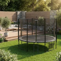 sweeek Trampolino 400cm con pacchetto di accessori