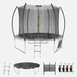 sweeek Trampolino 305cm con rete interna e pacco di accessori