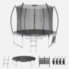 sweeek Trampolino 250cm con rete interna e pacchetto accessori