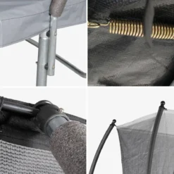 sweeek Trampolino 250cm con rete interna e pacchetto accessori