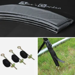 sweeek Trampolino 250cm con rete interna e pacchetto accessori