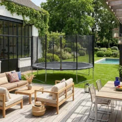 sweeek Trampolino 430cm rete di protezione