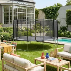 sweeek Trampolino 490cm rete di protezione