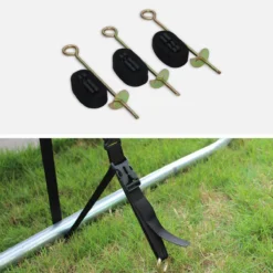 sweeek Trampolino 370cm rete interna con set di accessori