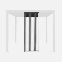 sweeek Triomphe persiana verticale in alluminio a lamelle 3m