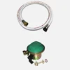 sweeek Tubo flessibile per gas butano Quick-On 20mm con regolatore, 1,5m