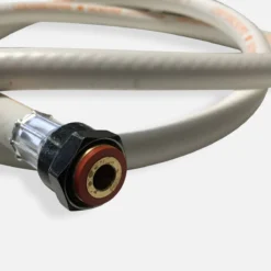 sweeek Tubo flessibile per gas certificato NF G1/2, 1,5m