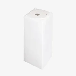 sweeek Vaso luminoso LED colore bianco con batteria ricaricabile
